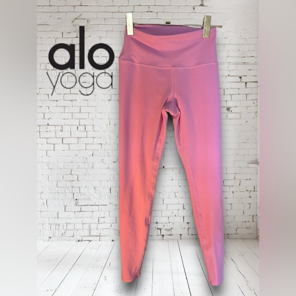 Alo Yoga Pink and Orange Women's Leggings